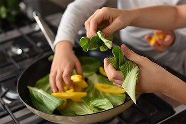 Cooking with kids